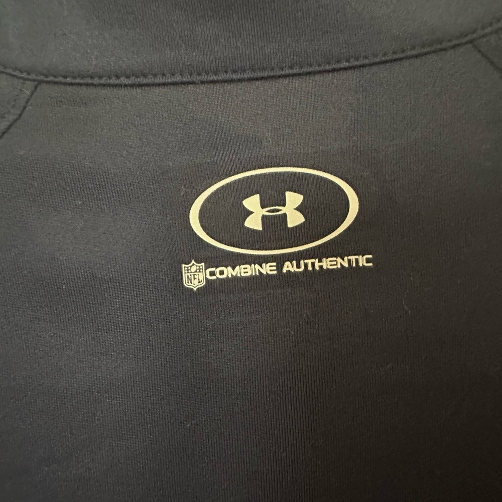 Rams Combine Under Amour Authentic Navy Pullover - image 6